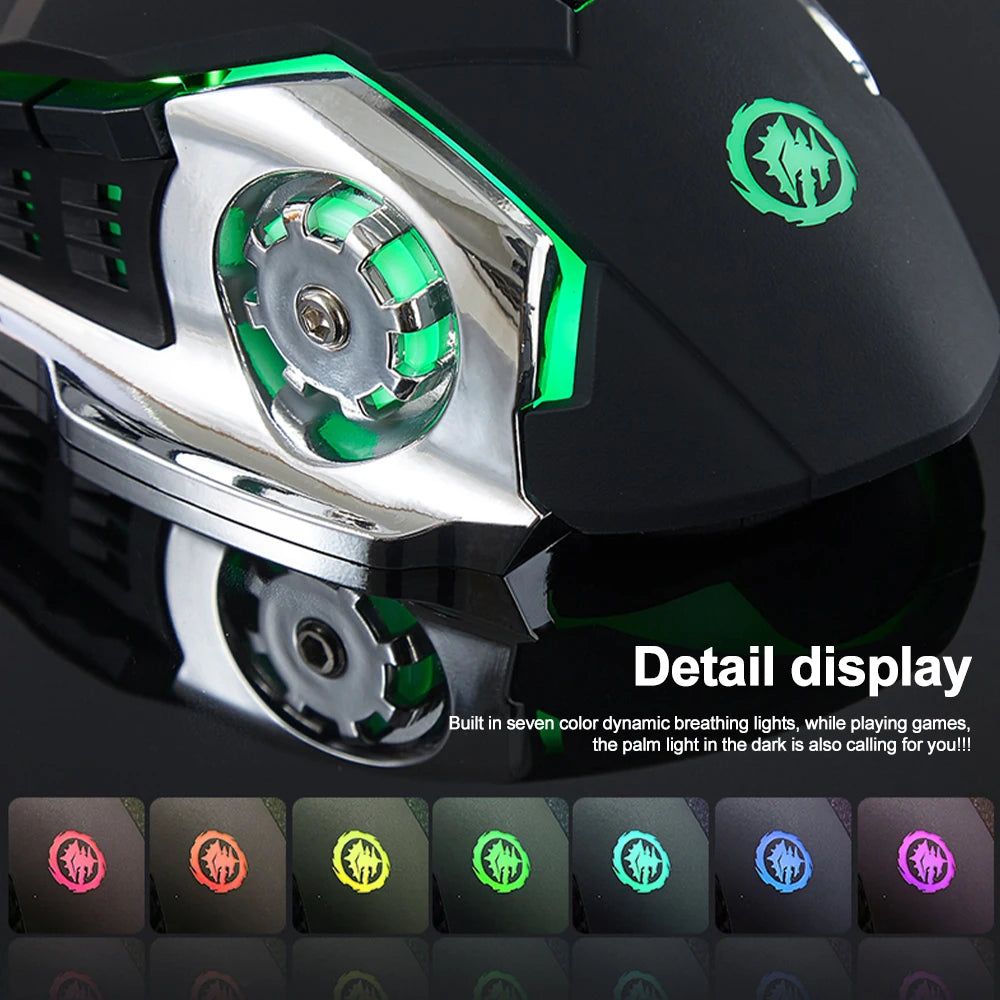 Bluetooth 5.2 Mouse 2.4G Wireless Mouse Rechargeable Mouse Dual Mode Gaming Mouse 3600 DPI Mice For Laptop Computer Accessories