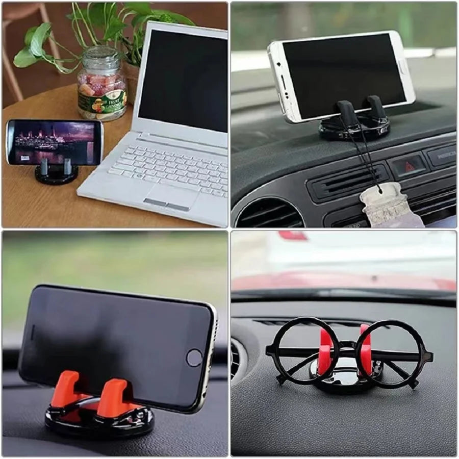 360° Rotatable Mobile Phone Holder Car Bracket Non-Slip GPS Navigation Car Mount Stand Support in Car Universal for All Phones